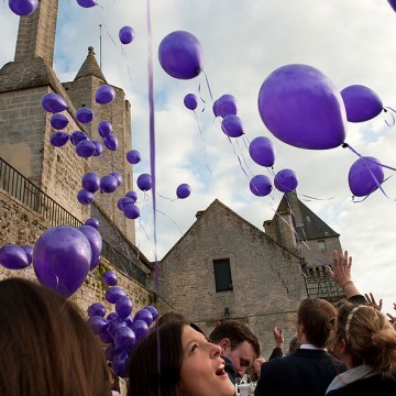 Mariage au château de Creully dans le Calvados