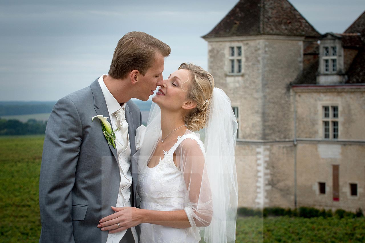 wedding burgundy clos vougeot