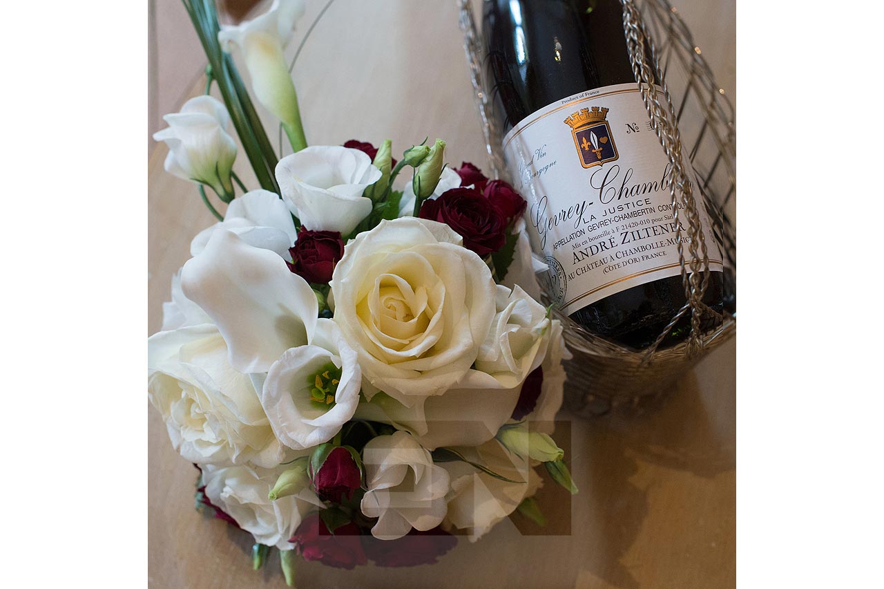 wedding burgundy clos vougeot